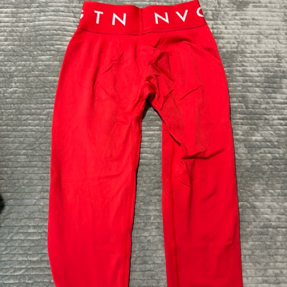 Red NVGTN leggings